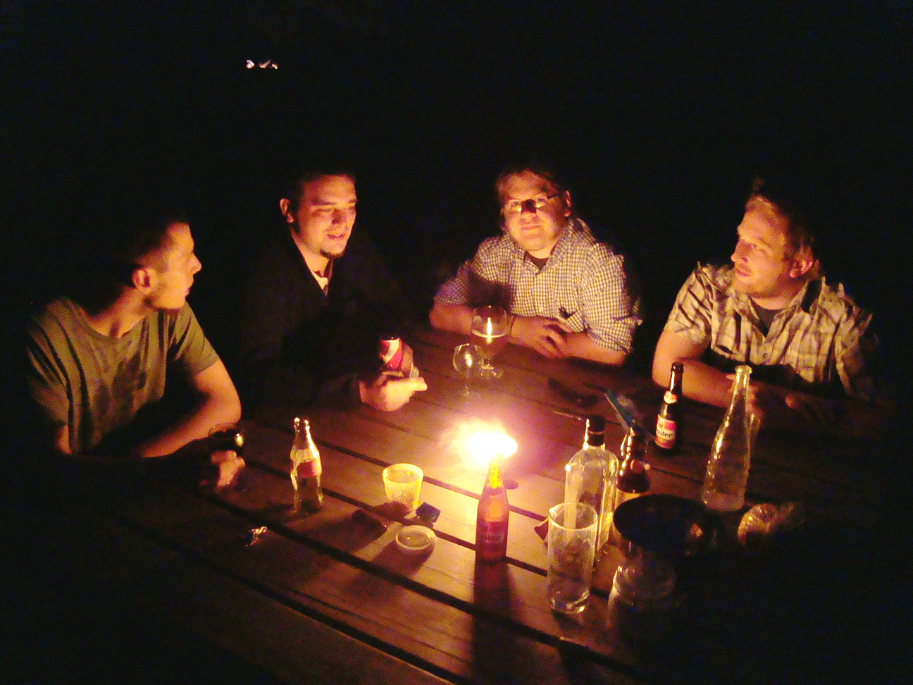 À table au bbq irc